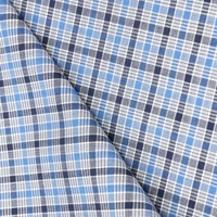 Tissu 2023 Offre Spéciale coton biologique teint à carreaux pour chemises et vêtements
