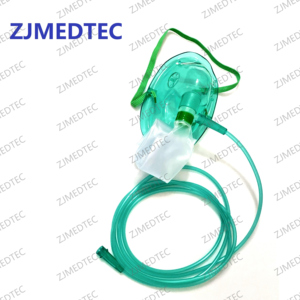 Masker non-pernafasan O2 dewasa dengan tas waduk bahan medis - Product Image 1