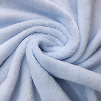 Günstiger Großhandel Hochwertiger 100% Polyester Umweltfreundlicher Sofa-Polsterstoff Maßgefertigter Doppelseitiger Flanellstoff