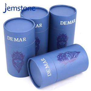 Boîte d'emballage cylindrique en carton kraft recyclable de qualité alimentaire pour capsules de café sur mesure, conteneur pour poudre de protéines - Product Image 5