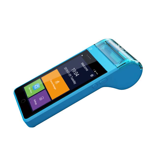 Android 7 Mobile POS Terminal Shop Thermal Receipt Printer Payment System Handheld POS Machine Pda Printer