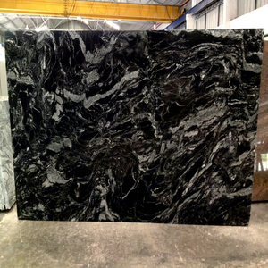 Panel de Granito Negro Bosque Pulido, Piedra Natural para Encimeras, Muebles de Baño y Revestimiento de Paredes - Product Image 1