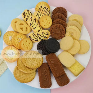 Blagues pratiques gags jouet simulation nourriture artisanat réaliste Lotus Biscoff biscuits artificiels pour la décoration <span class=keywords><strong>de</strong></span> boulangerie - Product Image 5