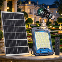 Projecteur et éclairage solaire LED 4G, étanche IP66, adapté aux jardins, aux parkings, aux routes et aux stades