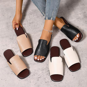 <span class=keywords><strong>Sandales</strong></span> <span class=keywords><strong>d</strong></span>'été chics de grande taille pour femmes, polyvalentes, <span class=keywords><strong>d</strong></span>écontractées, plates, à bout ouvert, pour un usage quotidien et la <span class=keywords><strong>d</strong></span>étente à la maison - Product Image 6