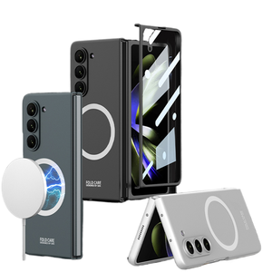 Esto es adecuado para la funda del teléfono Zfold5. Protector de pantalla plegable Z Fold5 magnetizado de forma inalámbrica A - Product Image 1
