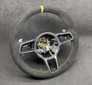 Volante de Coche con Diseño <span class=keywords><strong>GT</strong></span> y Acabado Ennegrecido, Actualización del Modelo Antiguo para 718 <span class=keywords><strong>Carrera</strong></span>, Boxster, <span class=keywords><strong>911</strong></span> - Product Image 1