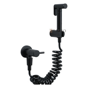 Матовый черный распылитель для биде - Product Image 1