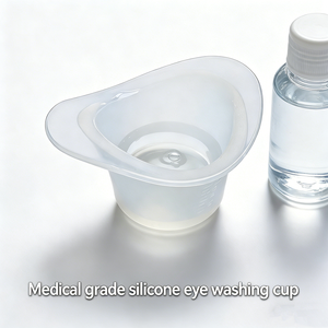 Vente en gros usine : Gobelet de lavage oculaire en silicone de 8 ml, masque oculaire souple et gobelet de nettoyage pour lentilles de contact - Product Image 4