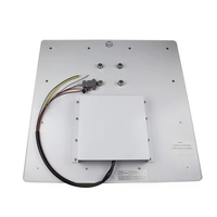 Lector RFID UHF Pasivo de Largo Alcance Sin Contacto de 12dBi Integrado con Interfaz RS232/USB, Material ABS, SDK Gratuito, Demostración en Inglés