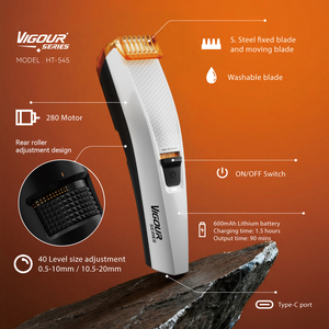 Tondeuse à cheveux 12 en 1, <span class=keywords><strong>kit</strong></span> de rasoirs et tondeuses rechargeables pour hommes - Product Image 2