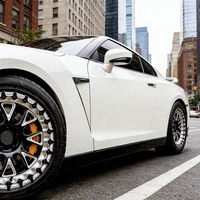 Roda Beadlock Forged 5x100 5x114 5x112 5x115 5x120 5x127 5x130 5x139.7 6x139.7 untuk Mustang Camaro GTR Civic BRZ Supra Charger