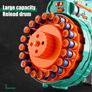 Pistola <span class=keywords><strong>de</strong></span> Juguete Automática Motorizada Eléctrica <span class=keywords><strong>de</strong></span> 7.4V con Potente Explosión <span class=keywords><strong>de</strong></span> <span class=keywords><strong>Dardos</strong></span> <span class=keywords><strong>de</strong></span> Espuma Suave, 20 Balas - Product Image 6