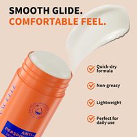 Déodorant stick anti-transpirant naturel sans aluminium, 50g, haute capacité, vegan, marque privée OEM