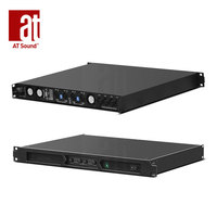 Amplificateur de puissance numérique à quatre canaux classe D 4*2000W à coque métallique, impédance 8 ohms, vente chaude