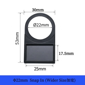 22mm đẩy nút chuyển đổi bảng điều khiển kích thước rộng hơn Tên tấm chủ - Product Image 2