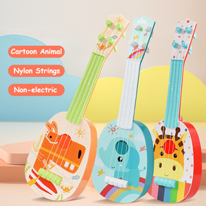 Mini ukulélé pour tout-petits, jouet <span class=keywords><strong>guitare</strong></span>, instrument de musique pour enfants, peut <span class=keywords><strong>jouer</strong></span>, instrument de musique éducatif pour débutants - Product Image 1