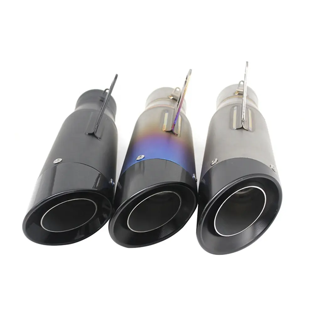 51mm Exhaust Titanium Stainless Steel Modify Motocross Exhaust muffler  B089*160-F50.8 For 200cc motorcycle