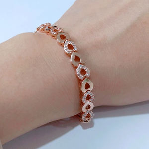 RAKOL BP2022 Tennis Chain <b>Bracelet</b> Sterling Silver <b>Bracelet</b> - Product Image 6