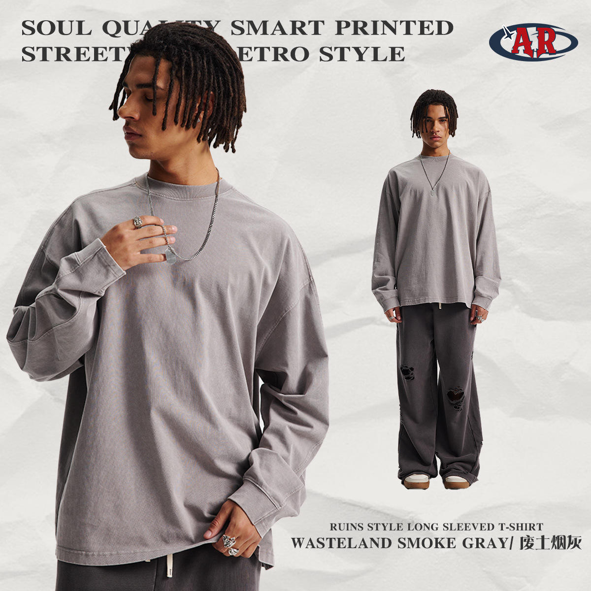 C10 T-shirt - Wasteland Ash