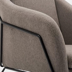 Sillón de terciopelo de diseño italiano para oficina - Product Image 3