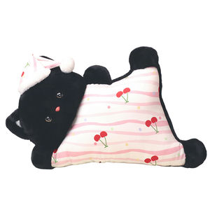 Peluche Cochon en forme de pouf, super douce, garnie de coton PP, coussin idéal pour compagnon de sommeil et cadeau - Product Image 5