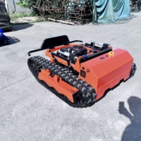 Robot Pemotong Rumput Kendali Jarak Jauh Langsung dari Pabrik, Mesin Pemotong Rumput Zero Turn, Mesin Pemotong Rumput Bensin