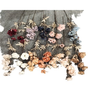 Bouquet de pivoines artificielles Suzume II 30cm-100cm, fleurs en soie pour décorations de mariage et de maison - Product Image 5