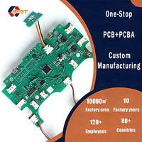 Base con Control de Alimentación Integrado, Ensamblaje de Circuitos PCBA, Fabricación y Diseño de PCBA, Superficie HASL/ENIG