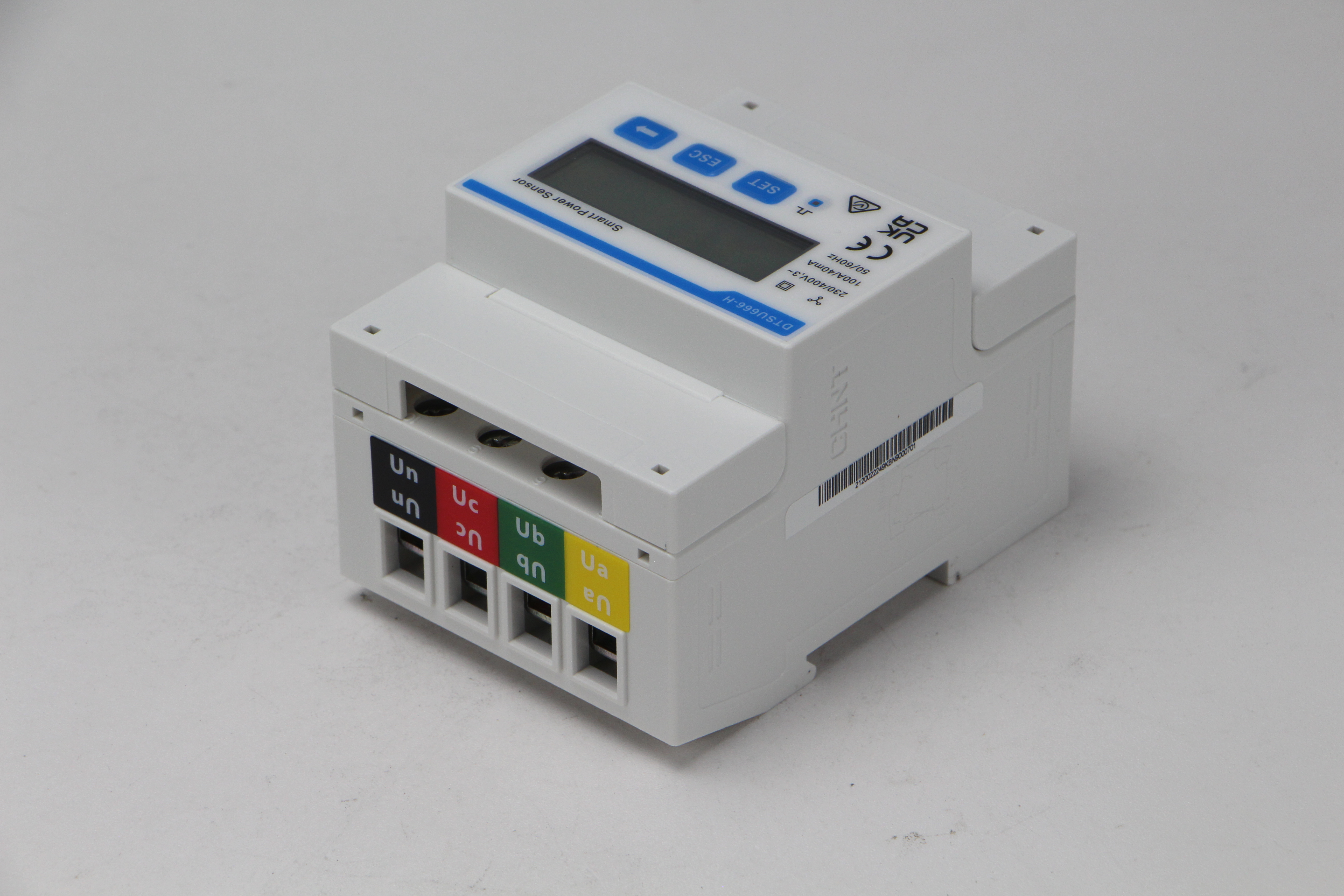 Compteur électrique 3 phases 4P DTSU666 AC Ampère-Volt Moniteur d'énergie Smartmeter Capteur de puissance pour installation PV DIN 35 mm Compteur d'alimentation RS485 Modbus-RTU 3 × 220/380 V 5(80)A Compteur électrique 3 phases 4P DTSU666 AC Ampère-Volt Moniteur d'énergie Smartmeter Capteur de puissance pour installation PV DIN 35 mm Compteur d'alimentation RS485 Modbus-RTU 3 × 220/380 V 5(80)A