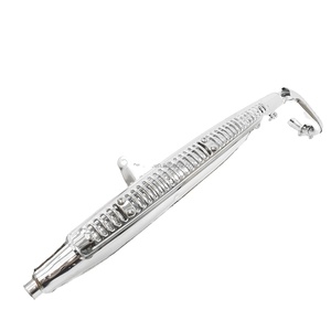 Pots d'échappement chromés pour <span class=keywords><strong>dax</strong></span>, ct70, 1 pièce - Product Image 1