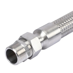 Áp lực cao kim loại bện Ống <span class=keywords><strong>SS304</strong></span> thép không gỉ linh hoạt ống cao su công nghiệp ống với bề mặt nhẵn - Product Image 3