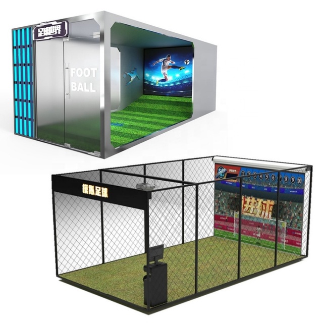 Indoor Simulation Soccer Balls Football Training AR Projection 360s Soccer Simulator System Interactive Sports Game Machine