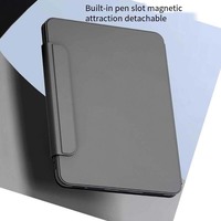 Étui de protection rotatif magnétique en acrylique dédié pour iPad Pro 13 2024, rotatif à 360 degrés, coque de protection pour tablette