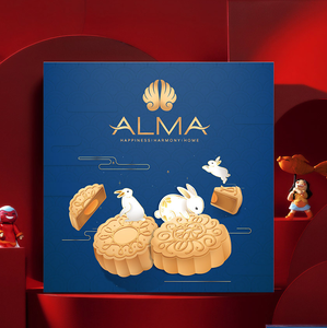 Bán buôn tùy chỉnh màu sắc in logo Petit carton đổ gaufres giấy thực phẩm đóng gói thẻ Hội Đồng Quản trị Takeaway Bánh quế bao bì hộp - Product Image 6