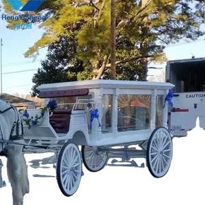Chariot de cercueil au design moderne Véhicule funéraire électrique antique Chariot de corbillard Voiture funéraire vintage électrique à vendre - Product Image 3