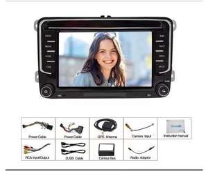 2 32G高品質7インチヘッドユニットAndroidカーナビゲーションGPSステレオカーラジオVWパサートポロ用 - Product Image 3