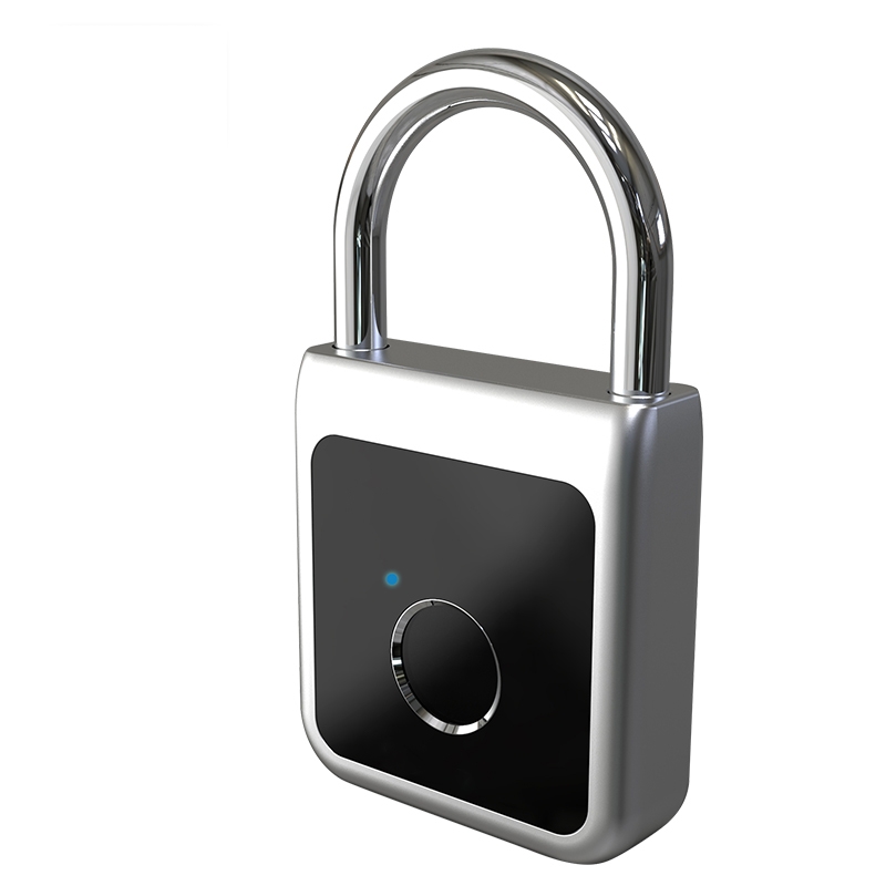 Электронный навесной замок с защитой от кражи, разблокировка по отпечатку пальца, навесной смарт-замок безопасности