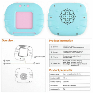 Cartes mémoire personnalisées avec impression, 224 mots, anglais, espagnol, arabe, <span class=keywords><strong>allemand</strong></span>, français, cartes parlantes, jouets éducatifs pour la maternelle, pour les tout-petits - Product Image 6