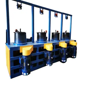 Dry powder lubrication of steel bar pulley wire drawing machine