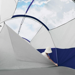 Carpa Túnel HOUMU para <span class=keywords><strong>6</strong></span>-8 Personas, 4.27m, Gran Espacio, PU2000mm, Impermeable y Resistente al Viento, para Campamento Familiar - Product Image 4
