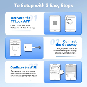 G2 G3 g3p G4 Wifi BLE ttlock Gateway cho khóa thông minh và các thiết bị ttlock khác với ttlock tùy chọn lưu trữ dữ liệu đám mây chuyên dụng - Product Image 2
