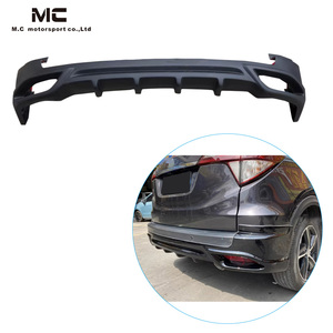 Cho Honda Vezel sợi thủy tinh reart Bumper Lip sợi thủy tinh khuếch tán phía sau - Product Image 1