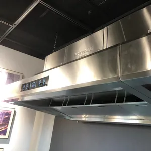 POLYGEE высокопоглощающий ESP коммерческий кухонный козырек для сильного дыма