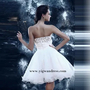 Venta al por mayor hermosa vestidos semi formales cortos para especiales: