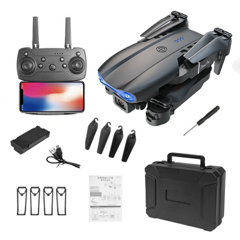 E99 Pro RC Drone 4K Dual HD Wide Angle Camera Altitude Hold 3D Spin WIFI Camera Real-Time Video Foldable Drone