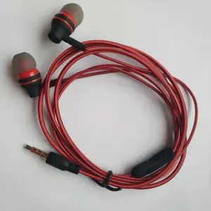 In stock Mini Handsfree Wired In Ear 3.5mm Connectors Mobile Sport Earphone Headphone