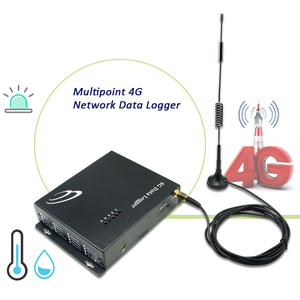 Digitale Temperatuurvochtigheidssensor 4G Netwerkgegevens Simuleert Real-Time Multi-Channel Temperatuur Datalogger - Product Image 1