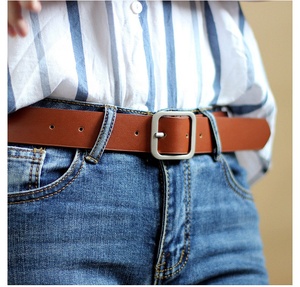A buon mercato di Disegno Semplice di Modo Della Signora Casuale Dei Jeans di Qualità DELL'UNITÀ di elaborazione Della Cinghia di Cuoio per Le Donne - Product Image 2