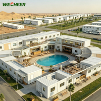 Maison préfabriquée à 2 chambres, maisons modulaires préfabriquées, conteneurs pliables, maison à installation rapide, maison de camping, conteneur de stockage